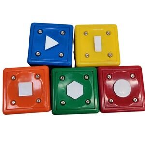 Neurosmith Set 5 Music Blocks Replacement Full Set STEM Educational Sounds Vtg